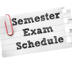 semester exams