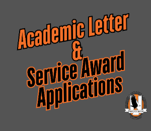 Academic Letter Service Award Application