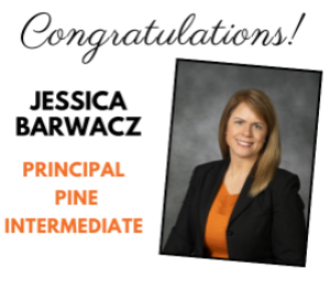 Jessica Barwacz Selected as Principal of Pine Elementary