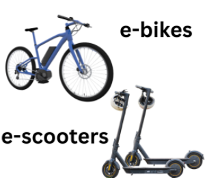 E-Bikes and E-Scooters