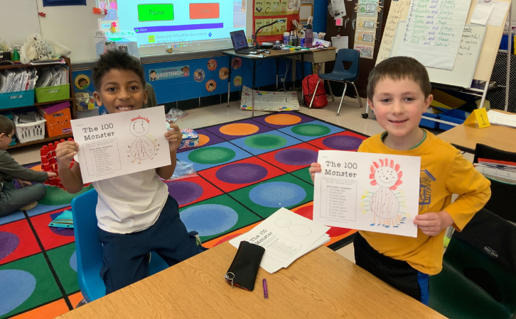 kids in classroom